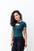 BLUSA ROSE DECOTE COM ABERTURA