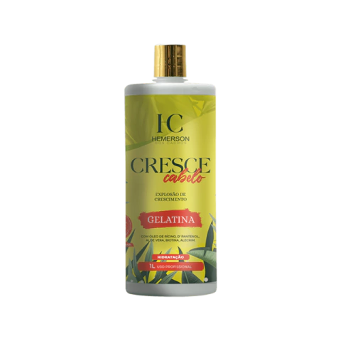 GELATINA CRESCE CABELO HEMERSON DOS CACHOS 1 L