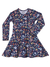VESTIDO ABRIGADO HOJAS Y FLORES - comprar online