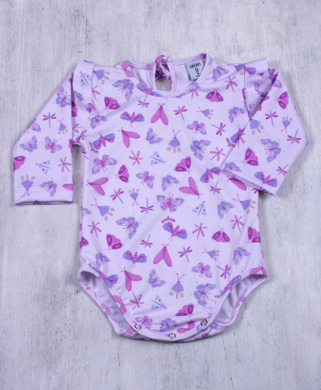 BODY UV MARIPOSAS LILA