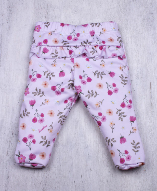 RANITA BB ABRIGADA MAGNOLIAS ROSA — imagen 2