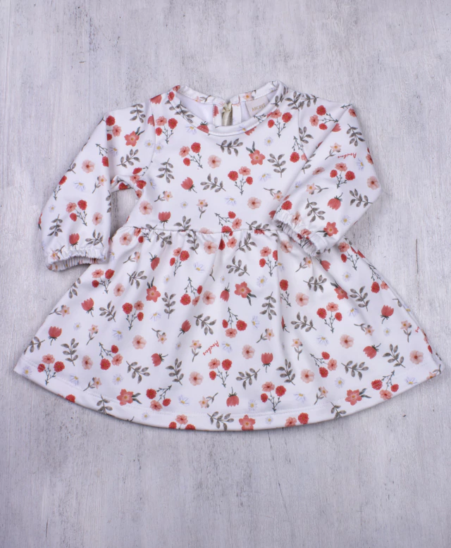 VESTIDO ML BB ABRIGADO MAGNOLIAS