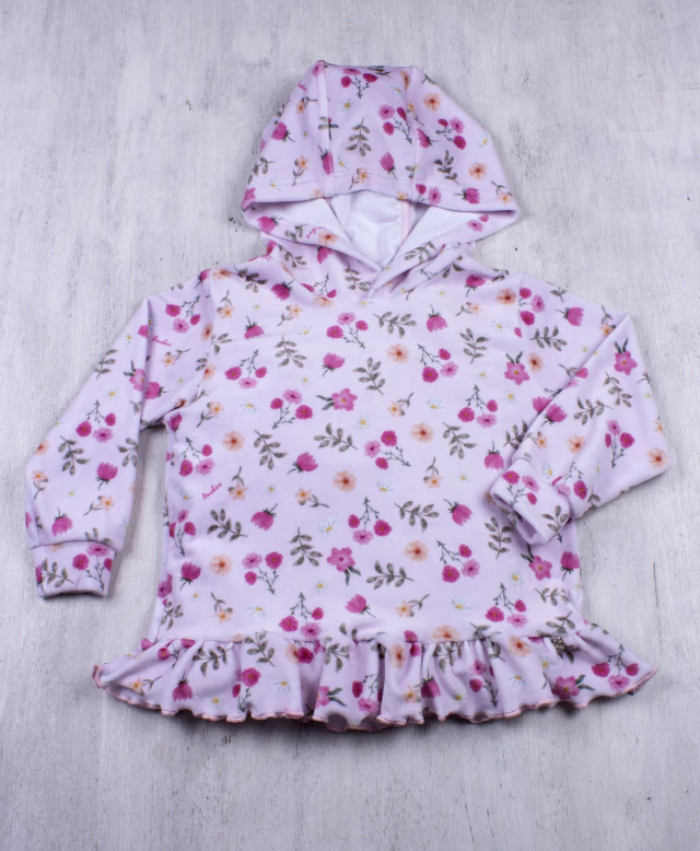 BUZO PLUSH CAPUCHA MAGNOLIAS