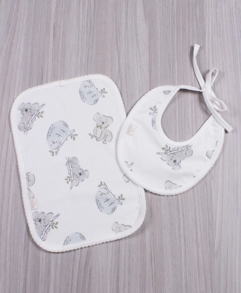 SET BABERO BABITA KOALAS GRIS