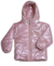 CAMPERA ABRIGO METALIZADA ROSE