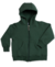 CAMPERA FRISA JUNIOR COLEGIAL VERDE - comprar online