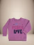 BUZO FRISA ESTAMPA PEACE & LOVE - comprar online
