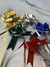 500 moños de regalo metalizados pequeños - comprar online