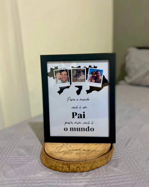 Quadro personalizado | Melhor pai do mundo