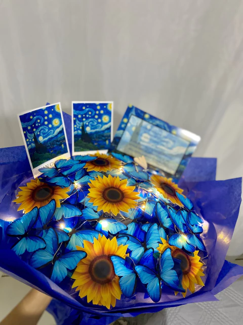 BUQUÊ DE BORBOLETAS VAN GOGH