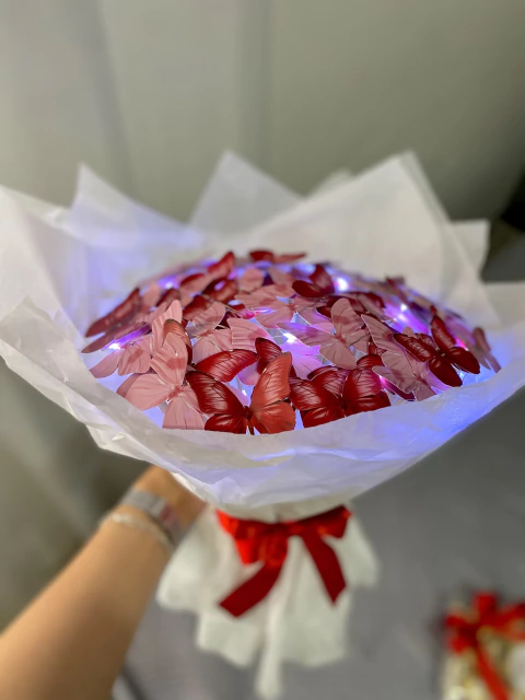 BUQUÊ DE BORBOLETAS 60 unidades