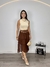 Saia Hippie Marrom - Carola Machado Store