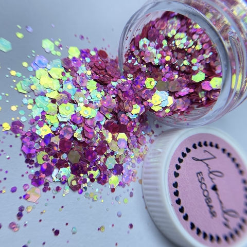 #55 Glitter importado galaxia liza