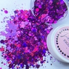 #06 Glitter mix violeta holo