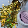 #4 Glitter mix dorado holo