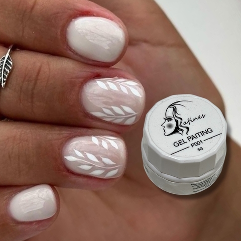 Gel paint (BLANCO) afines - comprar online