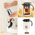 TETERA DE ACERO INOXIDABLECON FILTRO/INFUSOR DE TE EN HEBRAS - HELID FANDA - 1000ML - tienda online