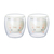 VASO DOBLE VIDRIO EN FORMA DE GSTO PINK - 200 ML - comprar online