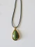 Colar Gota - Preto com Pingente Marsala - comprar online
