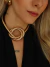 Colar e Bracelete Lila - Dourado - loja online