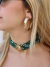 Choker Sol - Verde Paisley - Use Zein