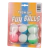 Kit 6 Bolas Tibhar FUN BALLS Bicolores Lazer (Rosa, Azul e Verde)