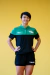 Imagen de Camisa Masculina Seleção Brasileira 2024 Tênis de Mesa Preto e Verde - (cópia)