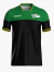 Camiseta Masculina Torcedor Seleção Brasileira Tênis de Mesa Preto e Verde CBTM