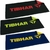 Toalha Tibhar "T" 100% Algodão 50x100cm Preta e Verde - comprar online