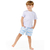 CONJUNTO INFANTIL MASCULINO 3 PEÇAS ESTAMPA ONDAS - OLIVER - comprar online