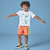 CONJUNTO MASCULINO INFANTIL CAMISETA E BERMUDA - OLIVER