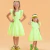 VESTIDO INFANTIL DE FESTA AMARELO NEON - PETIT CHERIE