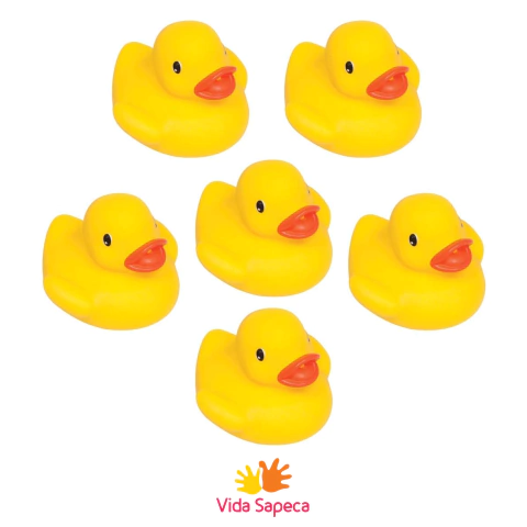 BICHINHOS DE BANHO PATINHOS AMARELOS - BUBA