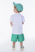 CAMISETA DE MALHA COM JACARE 3D - OLIVER - loja online