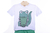 CAMISETA DE MALHA COM JACARE 3D - OLIVER na internet