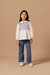 BLUSA INFANTIL MENINA EM TRICOLINE + MOLETINHO - BUGBEE na internet