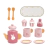 Imagem do BRINQUEDO DE MADEIRA KIT CHÁ DA TARDE ROSA BÜP BABY