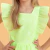 VESTIDO INFANTIL DE FESTA AMARELO NEON - PETIT CHERIE - comprar online