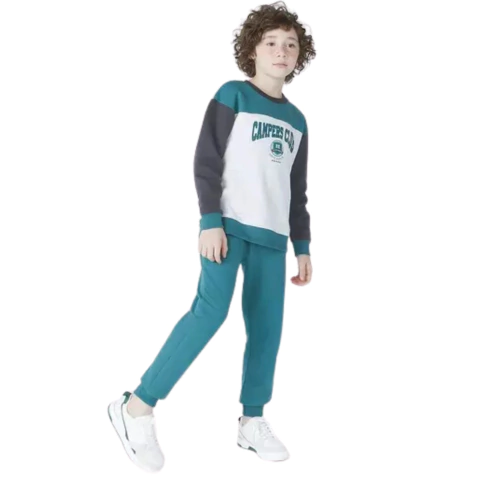 CONJUNTO MANGA LONGA MASCULINO - HERING KIDS
