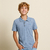 CAMISA POLO TEEN PIQUET MELANGE ESSENCIAL - BANANA DANGER