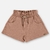 SHORT INFANTIL FEMININO EM LINHO - UP BABY