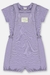 CONJUNTO BEBÊ BODY RIBANA E JARDINEIRA - UP BABY na internet