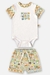CONJUNTO BEBÊ BODY E SHORT EM SUEDINE - UP BABY - comprar online