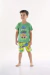 PIJAMA INFANTIL MENINO CAMISETA E BERMUDA - UP BABY na internet