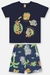 PIJAMA INFANTIL MENINO CAMISETA E BERMUDA - UP BABY - Vida Sapeca
