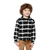 CAMISA INFANTIL MASCULINA TRICOLINE XADREZ - BANANA DANGER