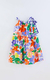 VESTIDO INFANTIL MALHA RECANTO DAS FLORES OFF - FÁBULA - Vida Sapeca