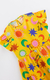 VESTIDO INFANTIL MALHA TRÊS MARIAS AMARELO - FÁBULA na internet