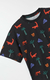 CAMISETA INFANTIL MALHA BIOMA PRETO - BENTO na internet