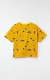 CAMISETA MALHA PALMEIRAL AMARELO - BENTO - loja online